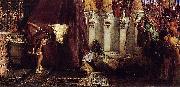 Laura Theresa Alma-Tadema Saturnalia France oil painting artist